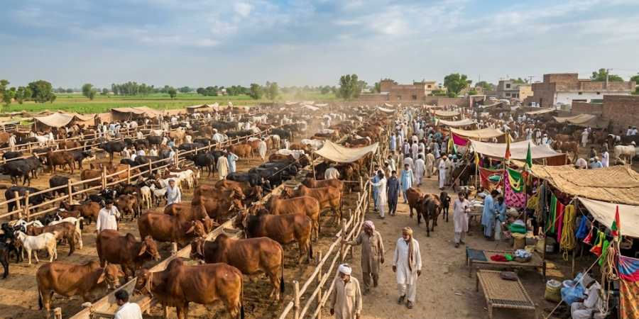Bakra and Cattle Mandi in Punjab
