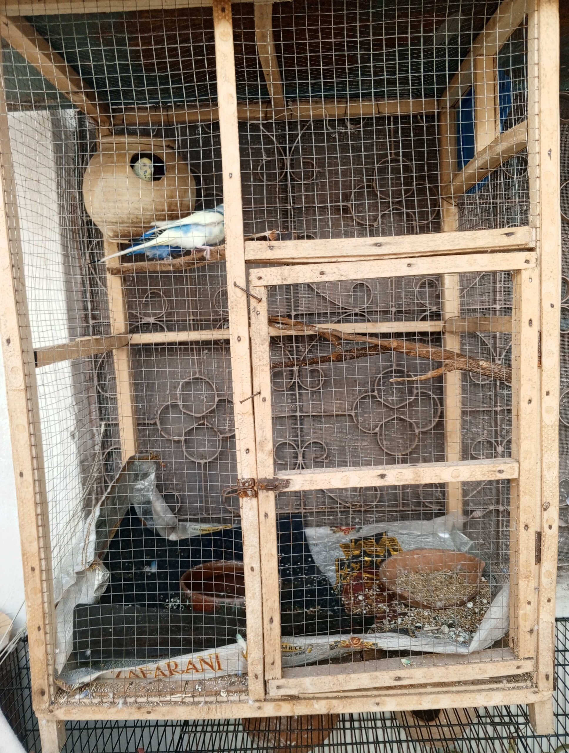 Big wooden cage for sale
